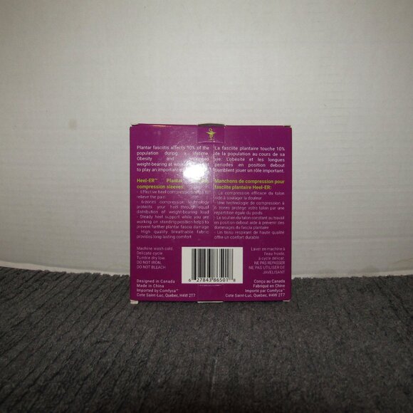 Heel-ER plantar fasciitis compression sleeves S/M - Picture 2 of 5
